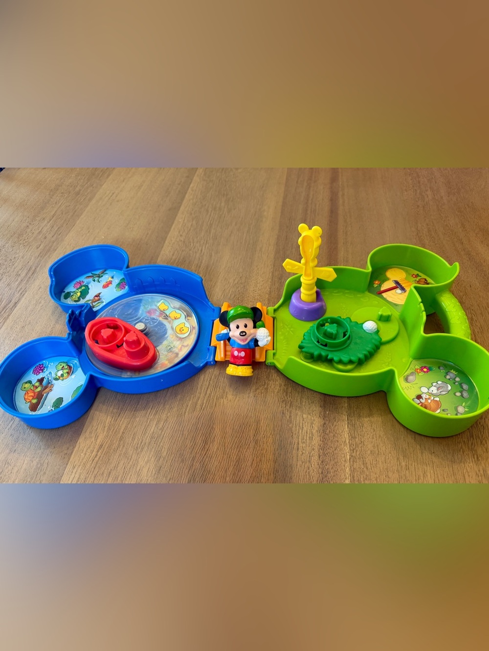 Fisher-Price Little People Mickey Mouse Golf Foldable Playset